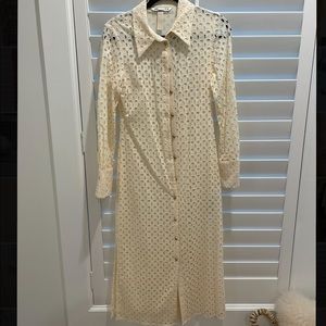 Zara Lace Maxi Dress